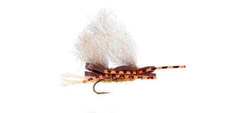 Double Chubby Chernobyl Golden Brown Mottled Wing